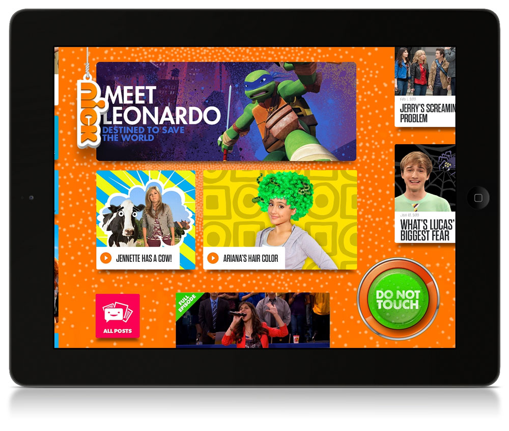 Nickelodeon Launches Tv Everywhere Ipad App Tbi Vision