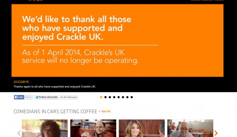 Sony closing Crackle streaming service in the UK