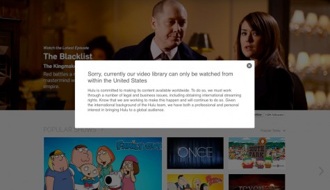 Hulu steps up effort to block international users