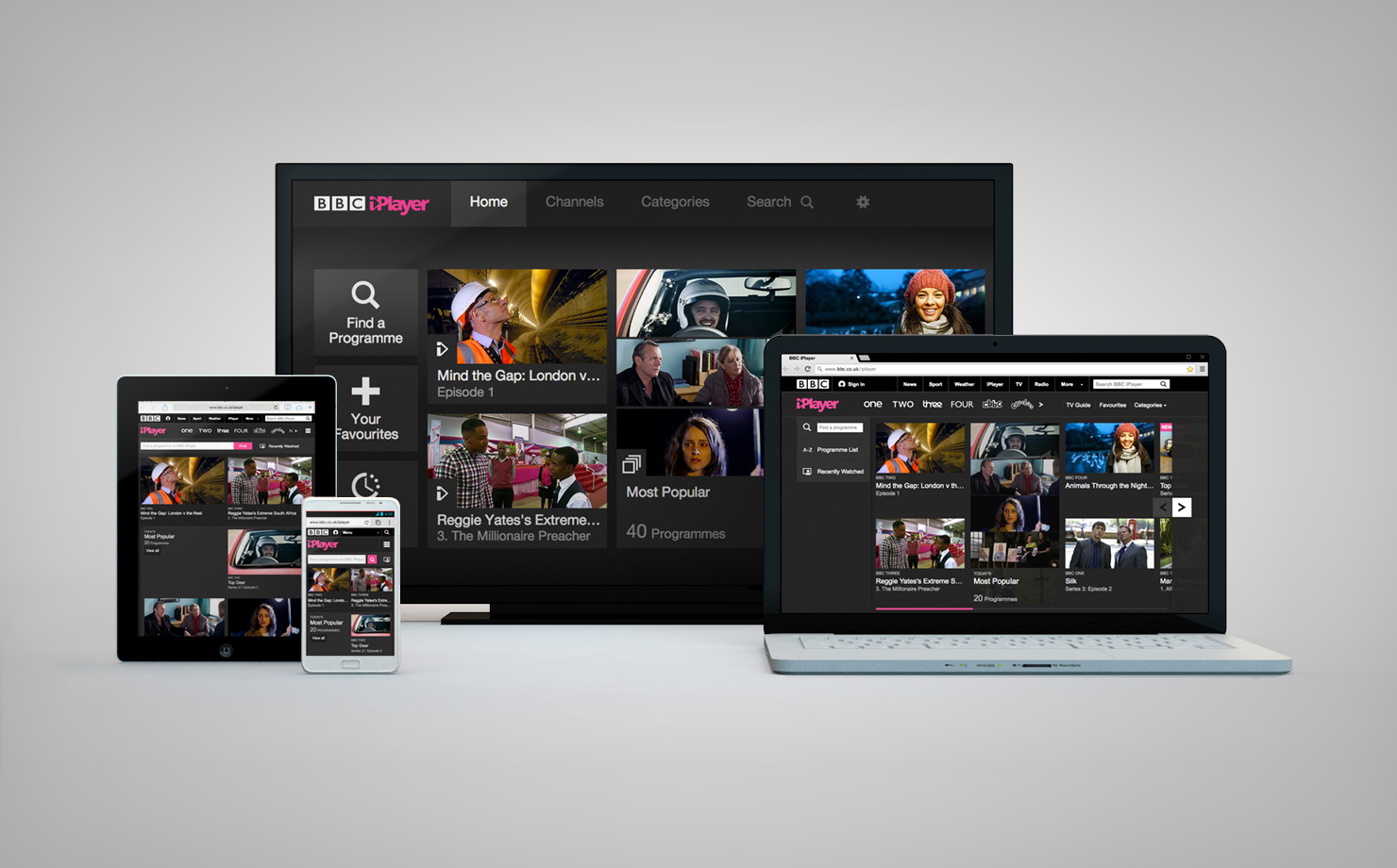 BBC iPlayer across multiple devices