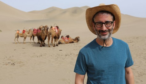 Discovery follows David Baddiel on the Silk Road