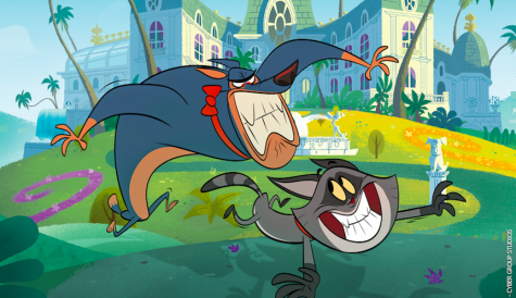 Tom & Jerry-style slapstick toon set for Boomerang
