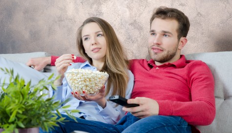 Millennials watching TV