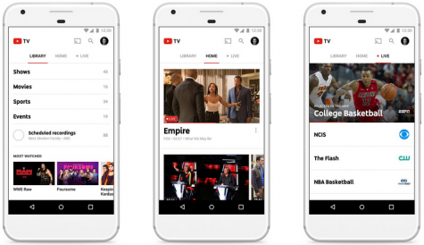 YouTube launches live TV streaming service