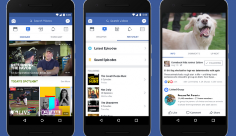 Facebook launches Watch video platform
