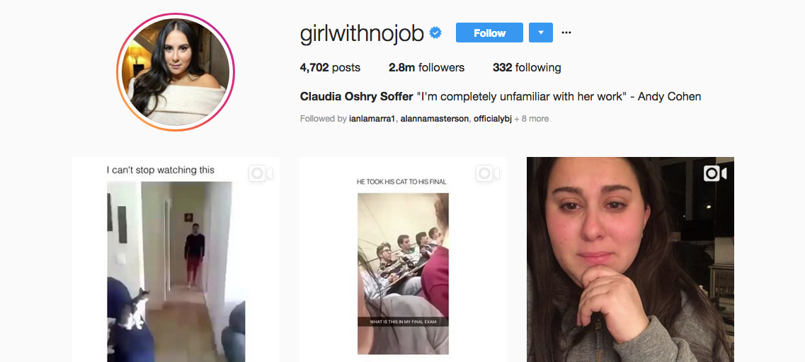 oath distanced from morning breath after instagram star s tweets tbi vision - girlwithnojob instagram followers