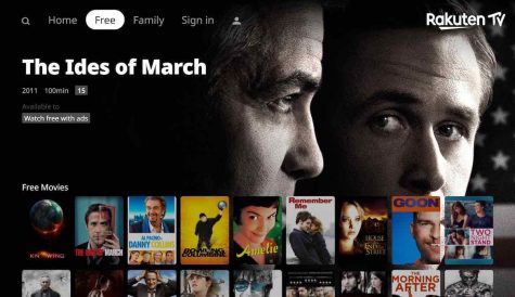 Rakuten TV to launch AVOD offering with Hollywood content and originals