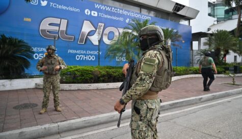 Ecuador enacts 'military operations' against gangs after gunmen storm broadcaster TC live on air
