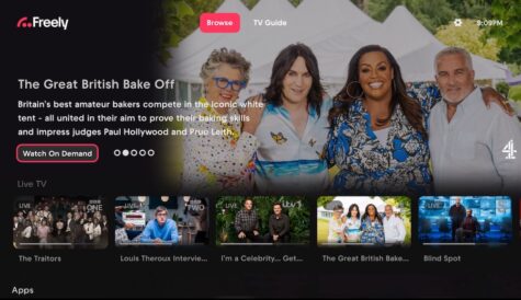 UK's BBC, ITV, C4 & C5 streamer Freely sets Q2 launch
